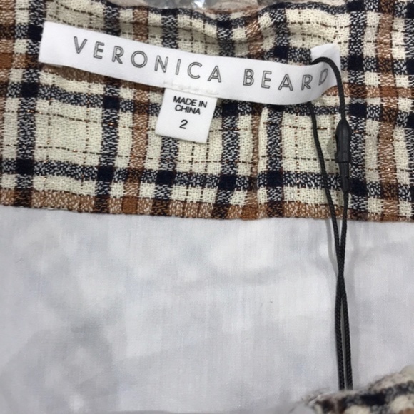 VERONICA BEARD Murphy Plaid Mini Skirt - Picture 5 of 7
